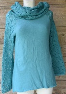 BLUZKA Z DŁUGIM RĘKAWEM I KOMINEM