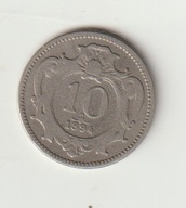 Austria 10 Heller 1894 ladny stan