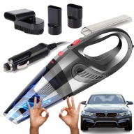 SAMOCHODOWY ODKURZACZ 120W 4200PA LED ZASILANIE 12V PRZEWODOWY