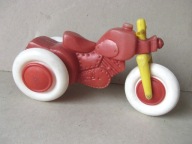 MOTOCYKL JUNAK z KOSZEM ... Zabawka z PRL około 1970