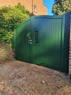 Brama furtka aluminiowa