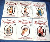 świat romansów zestaw 6 szt.Potrójne kłopoty,Gorace Tamale,Gwiazdko /42/