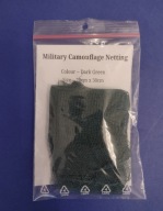 Wojskowa siatka kamuflażowa 1:35 kolor "NATO Green" 30x20cm