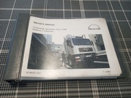 MAN TGL / TGM Instrukcja Obsługi Książka 2006