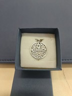 Srebrny wisiorek PUCK motyw kaszubski | Szkoła Pucka | UNIKAT RĘKODZIEŁO