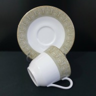 Royal Doulton Sonnet – ekskluzywna porcelanowa filiżanka duo, stan idealny