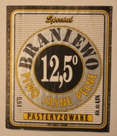 ETYKIETA - BRANIEWO - Special - PIWO JASNE PEŁNE - PASTERYZOWANE