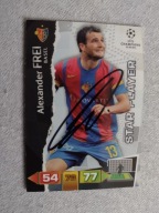 Karta panini autograf FC Basel Alexander Frei Star Player Champions League