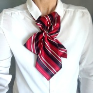 Damski krawat ozdobny do koszuli