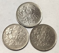 moneta Malta 25 cent 1986