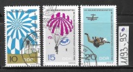 Znaczki Pocztowe Niemcy DDR Kasowane..1193-95..1966 r