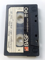 BASF CHROMDIOXID SUPER 90 KASETA MAGNETOFONOWA