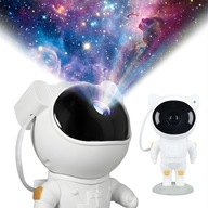PROJEKTOR GWIAZD ASTRONAUTA LAMPKA NOCNA DLA DZIECI RZUTNIK PILOT