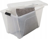 IRIS PRZEZROCZYSTE PUDŁO POJEMNIK Z POKRYWĄ 60L 1 SZTUKA