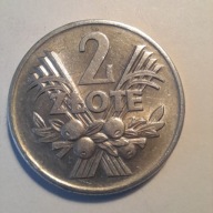 2 zł. jagody rok 1960 rok piękna moneta.