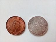 Kardynał Stefan Wyszzyndski, 2 żetony 1981