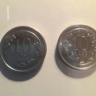 10 GROSZY 2000 i 2001 rok, PIĘKNE I RZADKIE dwie monety.