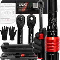 KLUCZ DYNAMOMETRYCZNY Z BLOKADĄ DO ŚWIEC 1/4 1-25Nm CERTYFIKAT WALIZKA ETUI