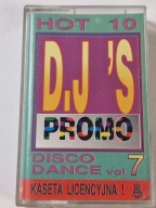 Hot 10 Disco Dance vol 7 Janet B Voices Ice MC Corona Bristol kaseta