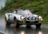 Plakat A3 - Lancia Stratos HF RALLY