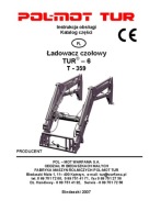 Warfama TUR - 6 - instrukcja obsługi, katalog części ładowacza czołowego