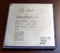 CPU Sun Microsystems UltraSPARC IIi Sabre SME 1532 PGA 650MHz PGA370