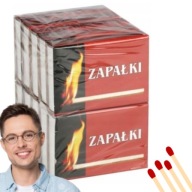 ZAPAŁKI KRÓTKIE MONONEGRO 10 PUDEŁEK (10 X ~38SZT.) 44MM