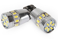 W5W CANBUS POSTOJÓWKI LED 18 SMD 3014 BIAŁE 360°