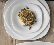 Serwis obiadowy na 12 os do zmywarki biały komplet talerzy zestaw zastawa