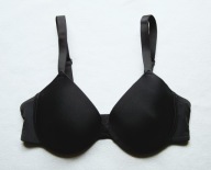 BIUSTONOSZ DAMSKI GŁADKI CZARNY 80D PEPCO