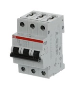 ABB S203-C13 Wyłącznik nadprądowy - S200 - 3P - 13 A - C - (AC) 6 kA