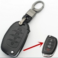 Etui klucz skóry Hyundai I40 Tucson Elantra Accent Sonata I30 4p