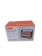 Radio sieciowo-bateryjne Hykker RETRO HYKKER RGB -