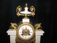 Dobra Cena---Przepiekny Zegar Kominkowy Empirowy ok,1830r