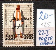 Irak 125 , nr 22 I , porto