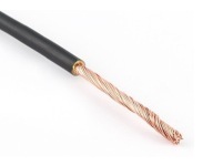 Przewód LgY 1x2,5 mm czarny H07V-K 1 m