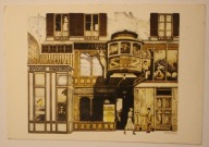 KRAKÓW 1974 - V MIĘDZYNARODOWE BIENNALE GRAFIKI - CZYSTA, NAKŁAD 3000 SZT.