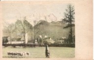 TATRY -ZAKOPANE Z WIDOKIEM NA GIEWONT -nakład Czecholit
