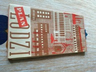 Łódź stary plan miasta autobusy tramwaje