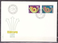 Liechtenstein CEPT Europa koperta FDC 1973