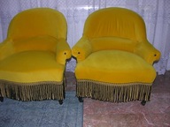 Fotele Klubowe Crapaud - Napoleon III