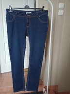 spodnie dżins janina proste strecz 46 l34