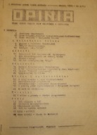 OPINIA nr 3/11, format A-4, pismo ROPCiO 1978