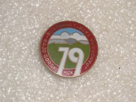 ODZNAKA PTTK MCK KRAKÓW PANORAMA TATR BUKOWINA T. RAJD GÓRSKI 1979 ROK