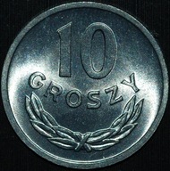 10 groszy 1972 - menniczy ideał z rulonu