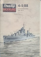Mały Modelarz 4-5/1988 krążownik HMS DIDO