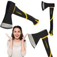 SIEKIERA UNIWERSALNA 800 G MOCNA STAL WĘGLOWA 38CM DO RĄBANIA DREWNA