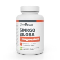 Suplement diety Ginkgo Biloba + Magnesium miłorząb japoński kapsułki 90 szt