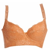 Piękny komfortowy biustonosz Health&Beauty EUR 75B beżowy