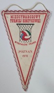PROPORCZYK MIĘDZYNARODOWY TURNIEJ KOSZYKÓWKI WYDZIAŁÓW PRAWA POZNAŃ 1978